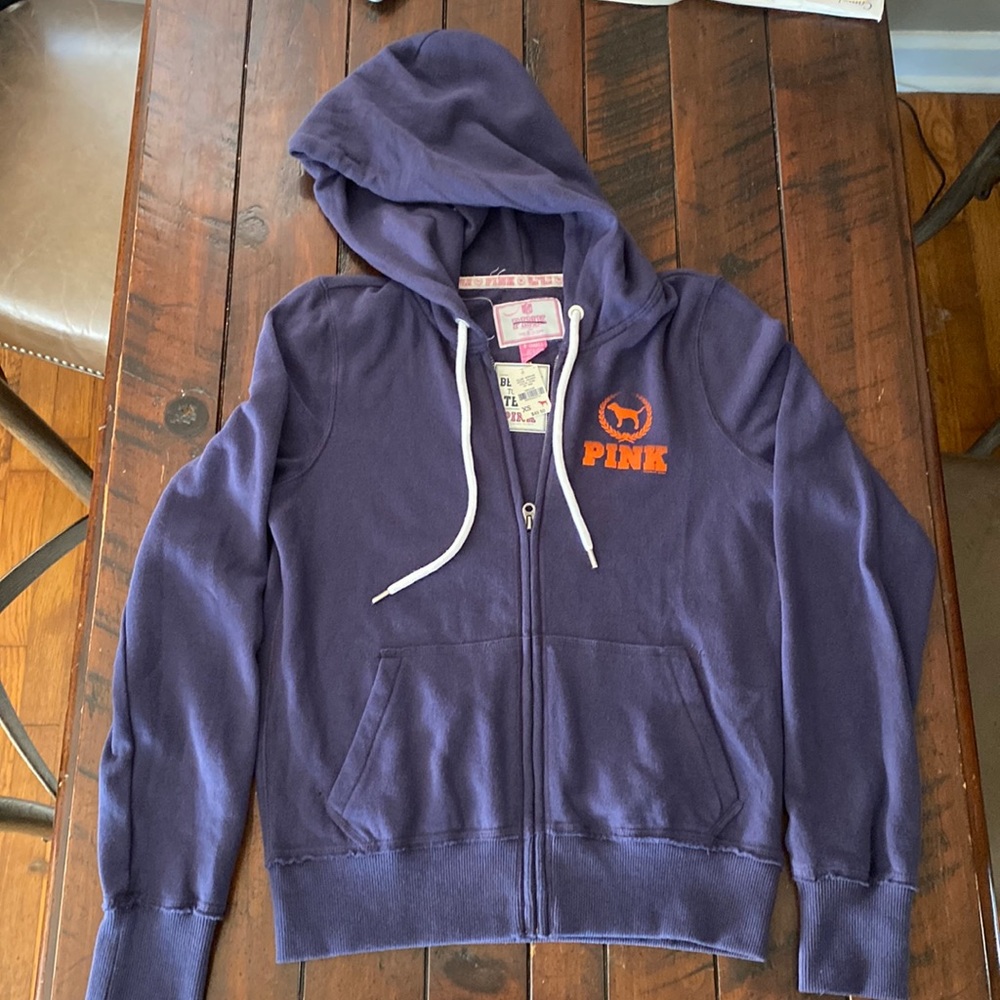 Pink Bronco’s Zipper Hoodie